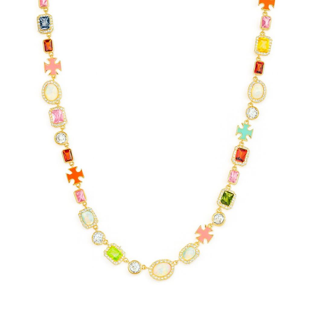 Celestia Gem Necklace (Unisex)