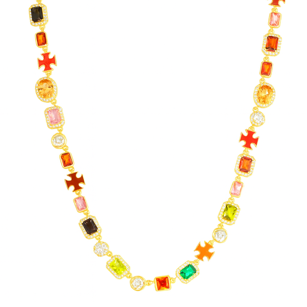 Celestia Gem Necklace (Unisex)