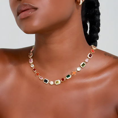 Celestia Gem Necklace (Unisex)