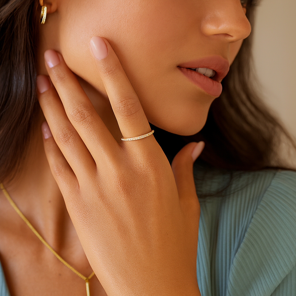 Celeste Eternity Ring