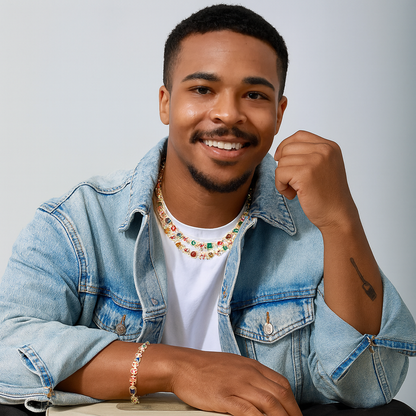 Celestia Gem Necklace (Unisex)