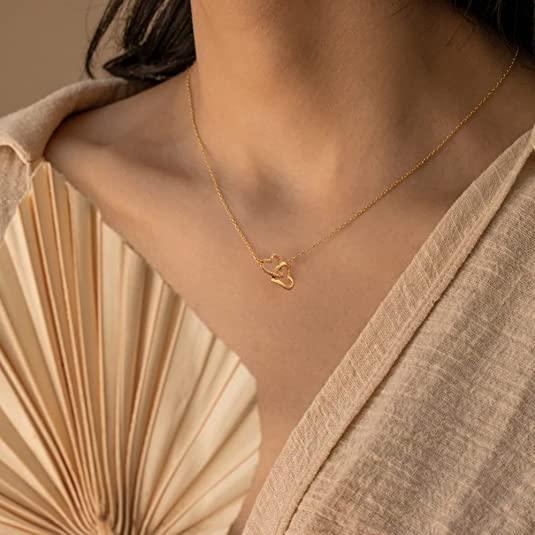 Entwined Hearts Necklace