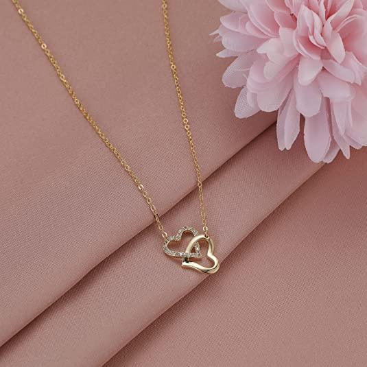 Entwined Hearts Necklace