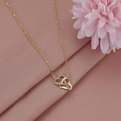 Entwined Hearts Necklace