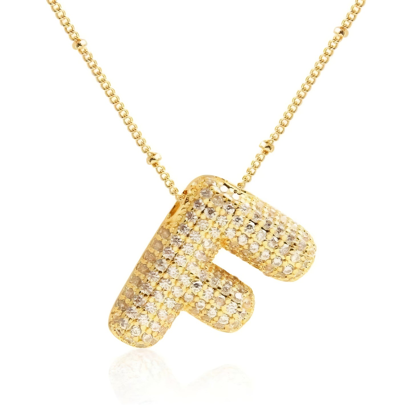 Bubble Letter Necklace