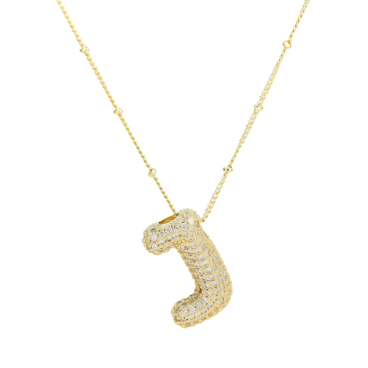 Bubble Letter Necklace