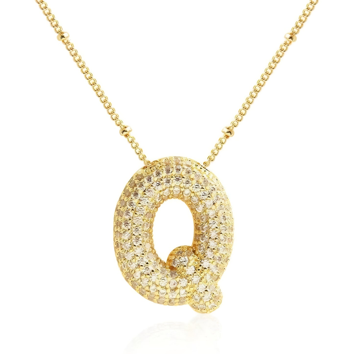 Bubble Letter Necklace