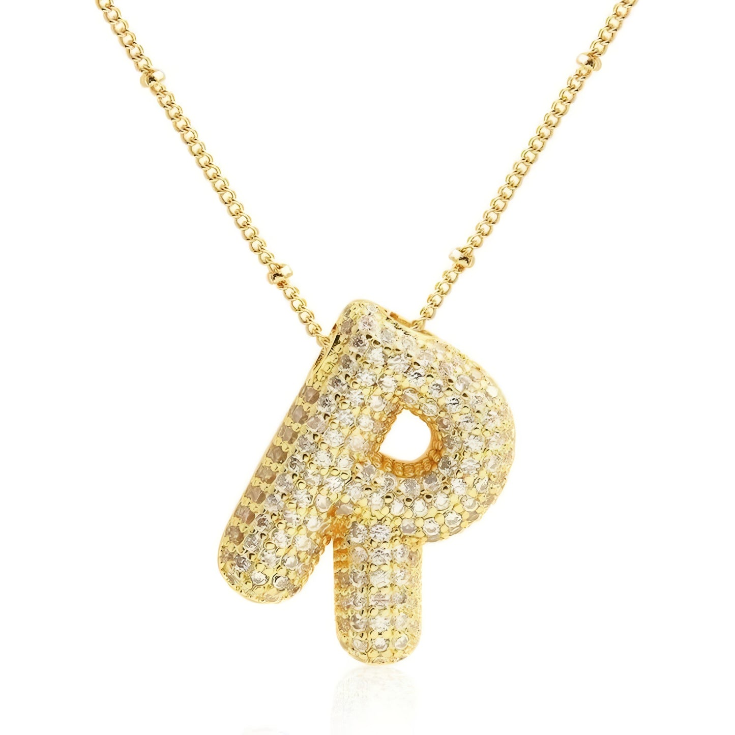 Bubble Letter Necklace
