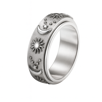 Celestial Harmony Spinner Ring