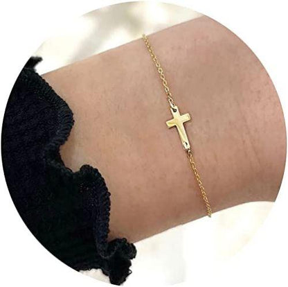 Simple Cross Bracelet