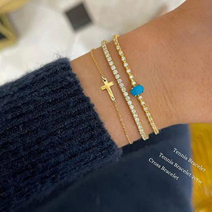 Simple Cross Bracelet