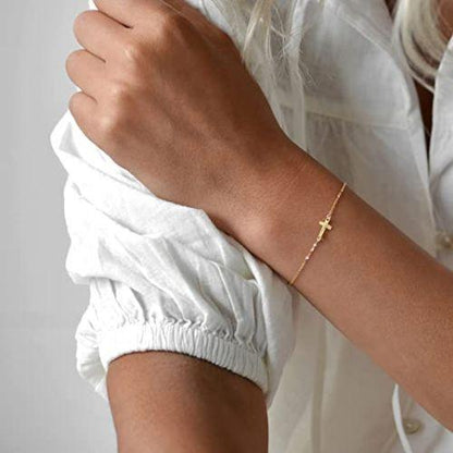 Simple Cross Bracelet