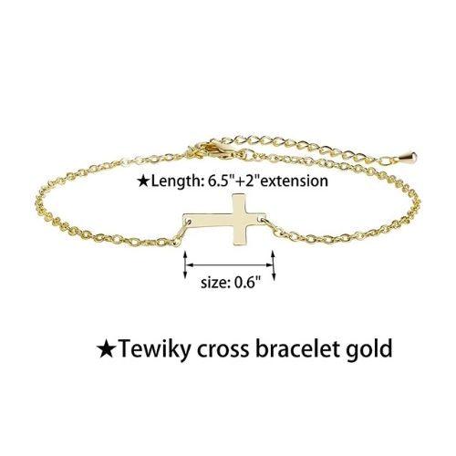 Simple Cross Bracelet