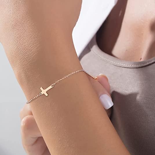 Simple Cross Bracelet