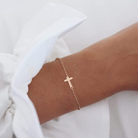 Simple Cross Bracelet