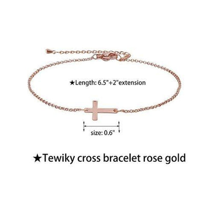 Simple Cross Bracelet