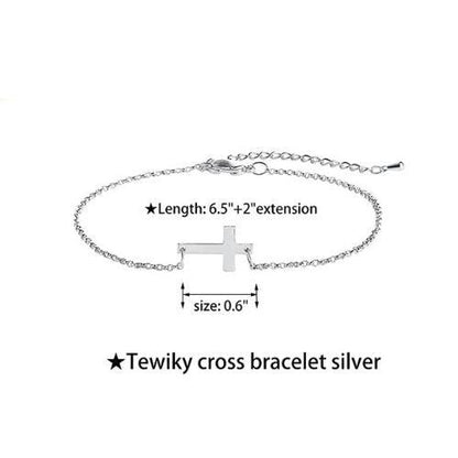Simple Cross Bracelet