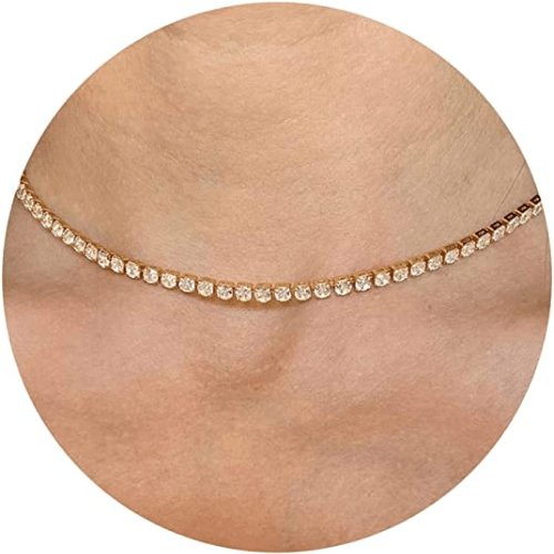 Classic Tennis Choker Necklace