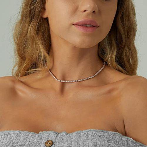 Classic Tennis Choker Necklace