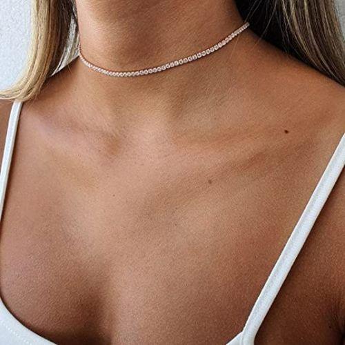 Classic Tennis Choker Necklace