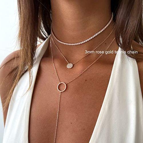 Classic Tennis Choker Necklace