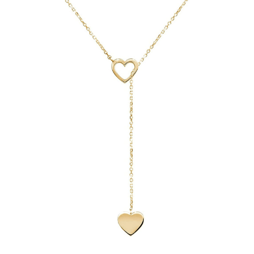 Heart to Heart Y Necklace