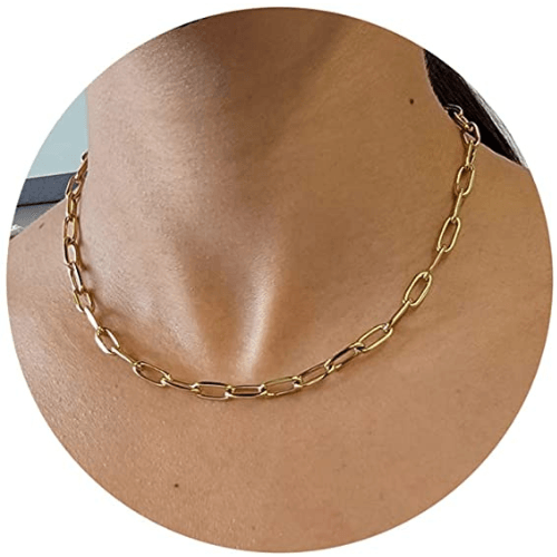 Paperclip Choker Necklace