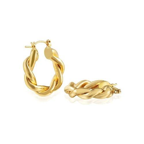 Twist Hoop Earrings