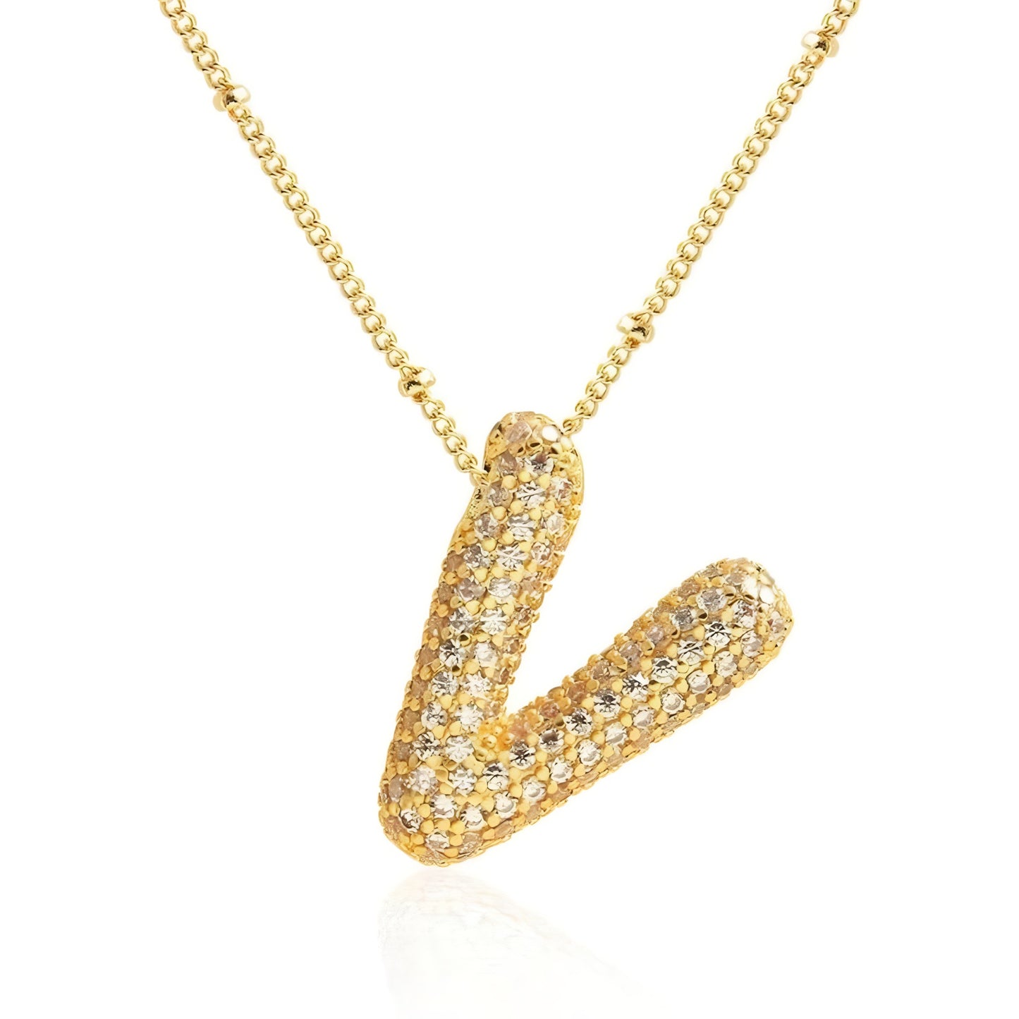 Bubble Letter Necklace