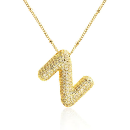 Bubble Letter Necklace