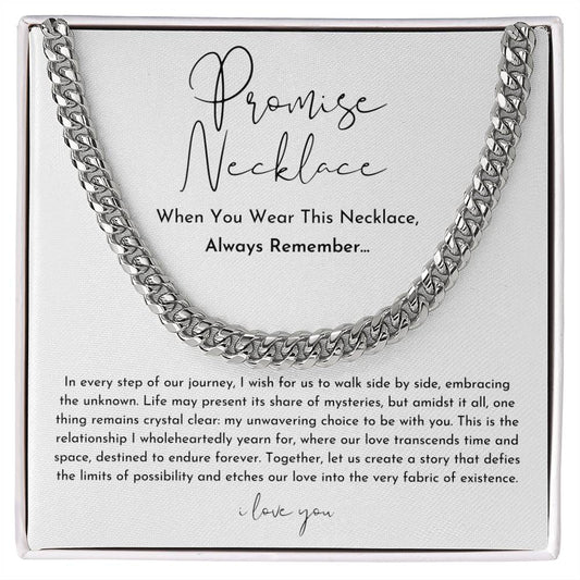 Eternal Promise Necklace (For Him)
