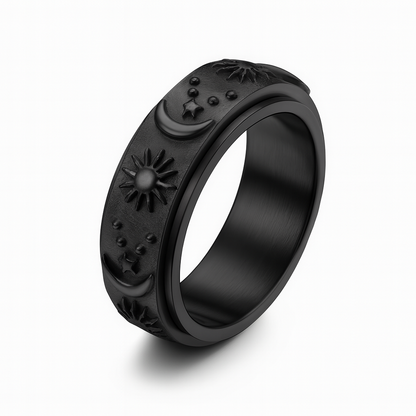 Celestial Harmony Spinner Ring