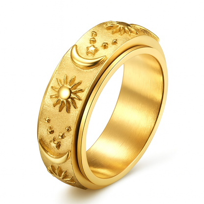 Celestial Harmony Spinner Ring