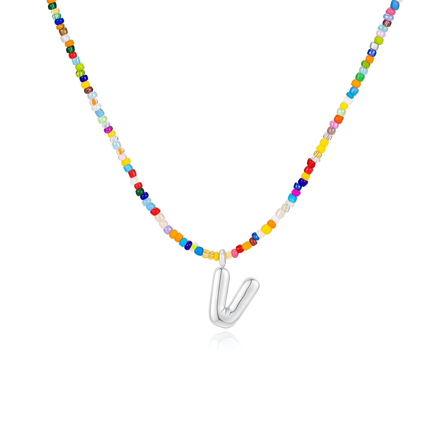 Boho Bloom Letter Necklace